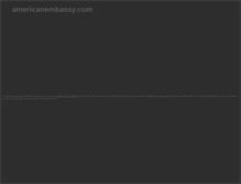 Tablet Screenshot of americanembassy.com